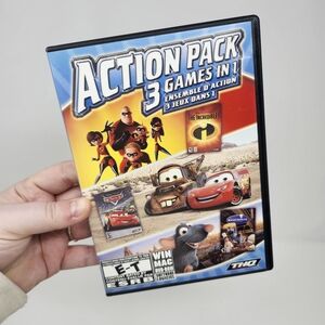 Action Pack 3-in-1 Video Game - DVD-ROM / MAC Game